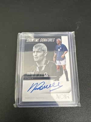 Panini Noir 2024-2025 - Fabrizio Ravanelli - Italy - Middlesborough - On Card