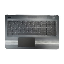 Black Palmrest Backlit Keyboard Touchpad 856035-001 For HP Pavilion 15-AU 15-AW