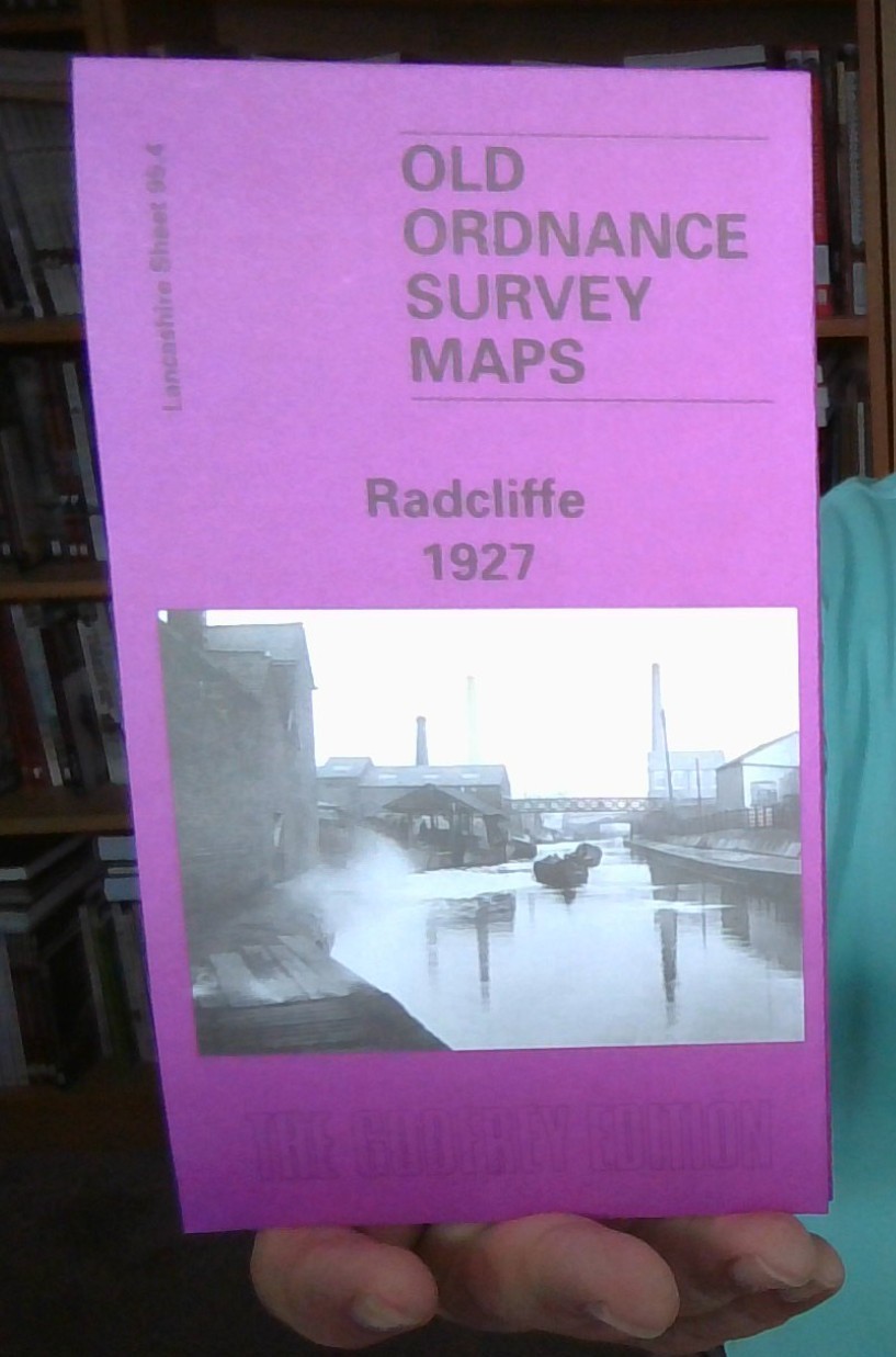 MAP OF Radcliffe 1927 Lancashire Sheet 95.04 NEW 9780850549713