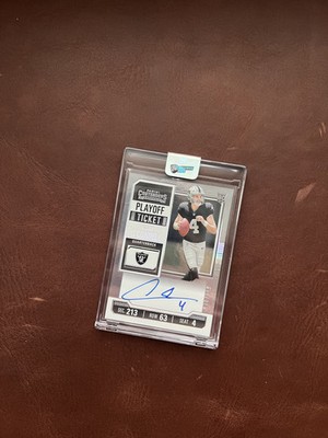 Aidan O Connell Panini Contenders On Card Autograph /149 Near Mint