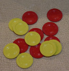Vintage 1956 Yahtzee Dice Game Dice Chips and Papers — photo 3