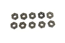 Parkerized Hex Nuts 7/16 inch-20 fits Harley Davidson