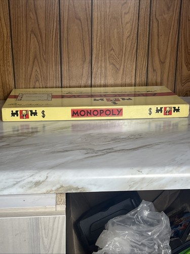 Rare Vintage 1954 Monopoly Set Only Missing a dollar great collectible - Picture 3 of 20