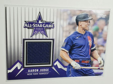 Aaron Judge - 2021 Topps Update All-Star Stitches Jersey Patch ASSC-AJ card (B)