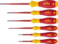 Wiha Schraubendreher Set Schraubenzieher VDE T8-25 Slim 6-Teilig