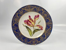 Quaker Pegg-painted Derby Plate With 