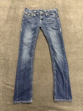 True Religion Brand Jeans Men's Size 30 Made in USA Blue Denim