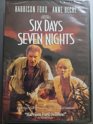 Six Days, Seven Nights (DVD, 1998) Harrison Ford Anne Heche