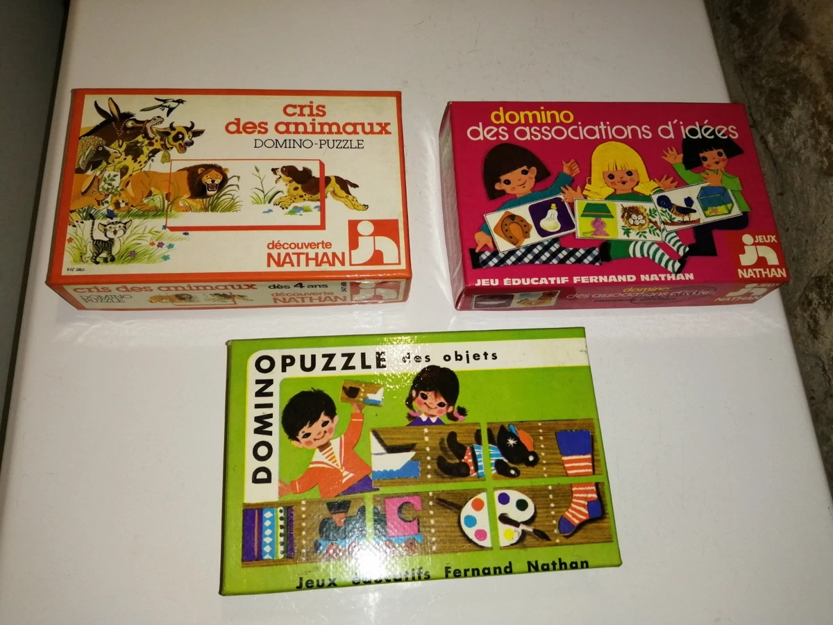 Loto Des Oiseaux Vintage Fernand Nathan Paris (circa 1955) - Jeu éducatif