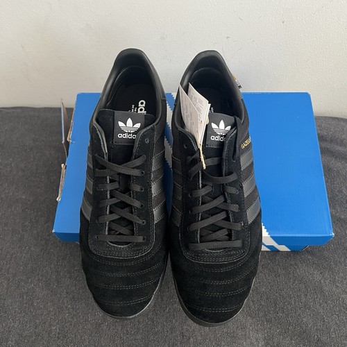 Adidas Gazelle Team Cordura Triple Black Brand New Uk8 Us8.5 Eu42 JH5421 ✅ - Picture 2 of 10