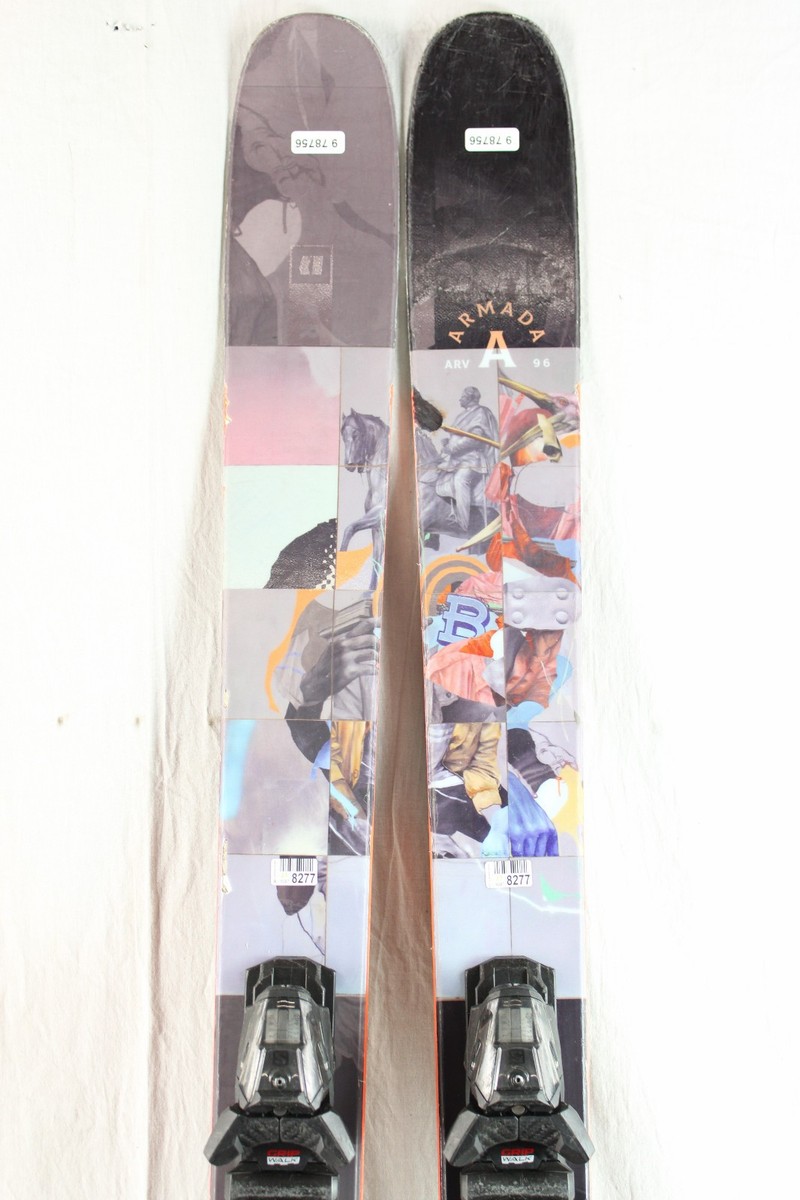 送料込み!アルマダ21/22 ARW96 163 21-22 Armada ARV 96 Used Mens Skis w/Bindings 177cm #978756