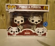 Funko Pop! Disney 101 Dalmatians Pongo & Perdita 2 Pack Pop In A Box Exclusive