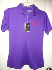 NEW WOMENS NIKE GOLF TOUR PERFORMANCE POLO DRI FIT MEDIUM SEE DESC TUB7 