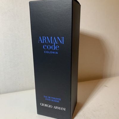 Armani Code Colonia 75 ml Eau De Toilette Pour Homme 