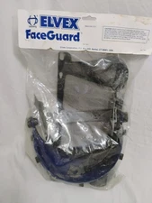 Hellburg Elvex Face Guard Hg-70 Racheting Mesh Face Shield Protective Equipment 