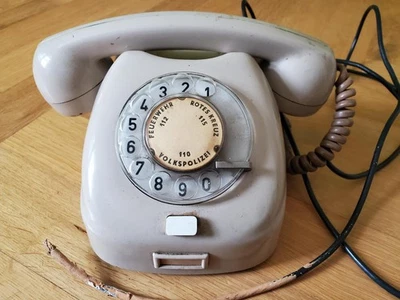 Tesla 3FP 120 88 DDR Festnetz Telefon 1972 - Wahlscheibe retro vintage Ostalgie - Bild 1 von 4