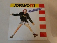 Jovanotti – "For President" LP inserto Yo Productions – IBZ 461200 1 Italy 1988