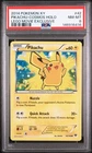 2014 POKEMON XY LEGO MOVIE EXCLUSIVE #42 PIKACHU-COSMOS HOLO PSA 8