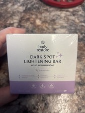 Body Restore Dark Spot Lightening Bar Soap 3 bar pack Kojic Acid Lavendar