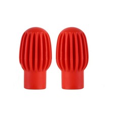 2Pcs Portable Silicone Drum Stick Sleeve Caps Drumstick Protective Mute Cover ng