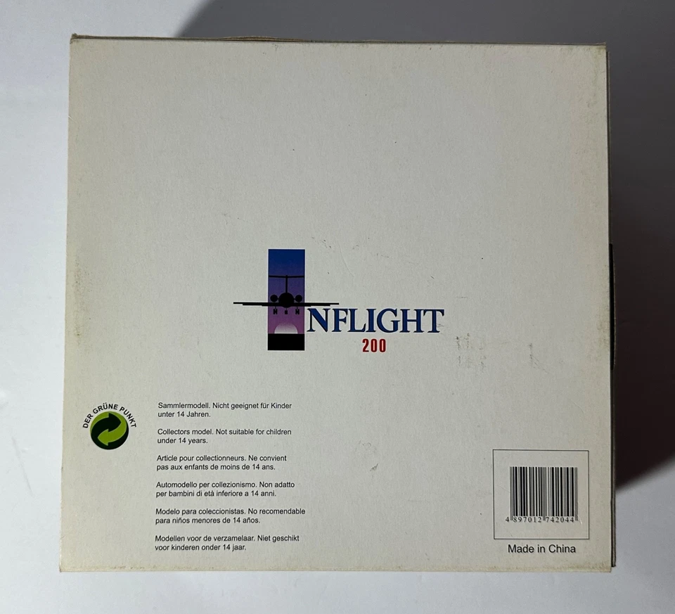 RARO Vuelo200 IF732009 1/200 Boeing 737-200 United Airlines Amistad N9032U Foto 3 de 4