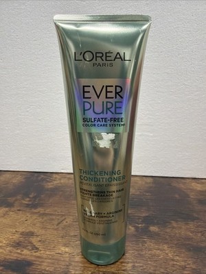 L'Oreal Ever Pure Sulfate-Free Thickening Conditioner 8.5fl.oz./250ml New