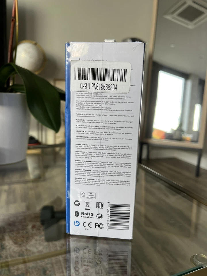 Therabody PowerDot 2.0 UNO estimulador muscular inteligente alívio da dor caixa lacrada - Imagem 2 de 4