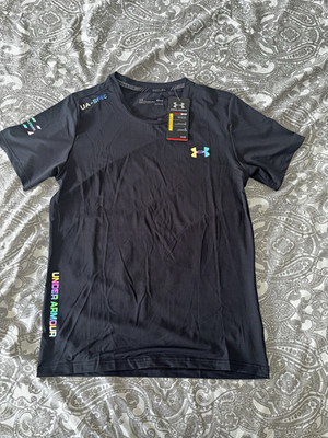 Under Armour UA SPEC Herren T-Shirt XL schwarz Polyester atmungsaktiv Rundhals