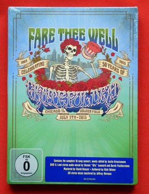 The Grateful Dead   Fare Thee Well - BOX SET - LIMITED - 3 CD + 2 DVD - SEALED
