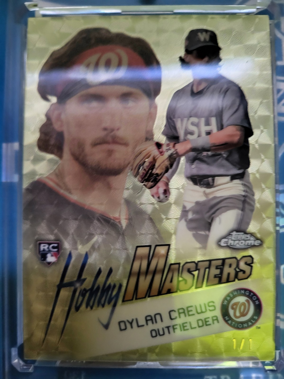 2025 Topps Chrome Dylan Crews Rookie Hobby Masters SSP #HM-17 SUPERFRACTOR 1/1