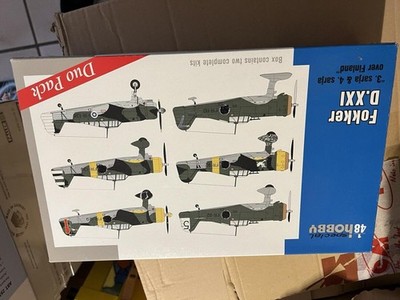 MW22 SPECIAL HOBBY SH48124 FOKKER D.XXI DUO PACK ''3.SARJA.. FLUGZEUG 1/48