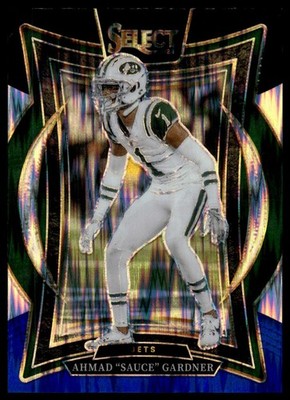 2024 Panini Select #93 Ahmad ''Sauce'' Gardner Disco Prizm