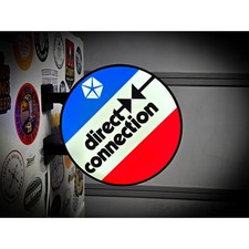 Direct Connection Mopar 9 Inch Light Box Led Sign 3d Printed Wall Decor Man Cave Direct Connection Mopar 9 Inch Light Box Led Sign 3d Printed Wall Decor Man Cave