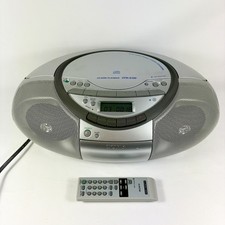 Sony CFD-S350 CD Player Stereo Radio Boombox Cassette Recorder VG Used Condition