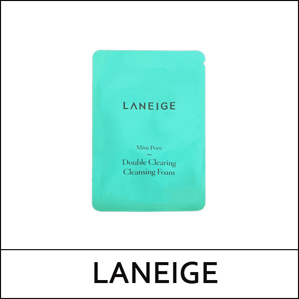 double clearing cleansing foam laneige