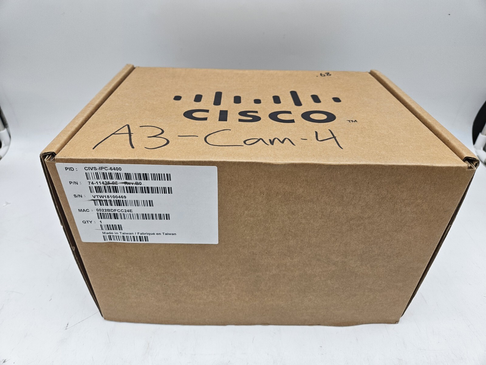 New Genuine Cisco CIVS-IPC-6400 74-11436-02 Network Surveillance Camera PoE