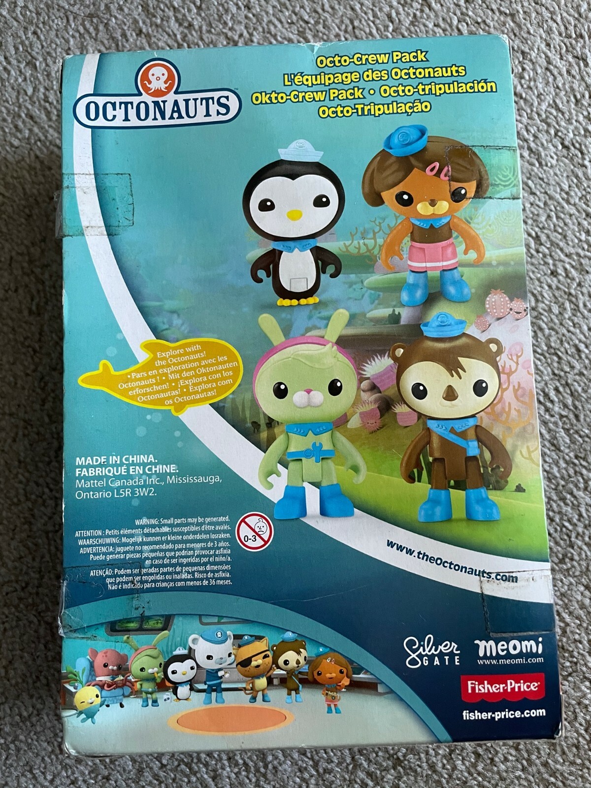 New Fisher Price Octonauts Toy Set Figures Peso Dashi Tweak Shellington eBay