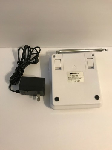 Midland WR-100 All Hazards Alert Weather/Alarm Radio 24/7 NOAA Monitor E17 - Picture 4 of 7