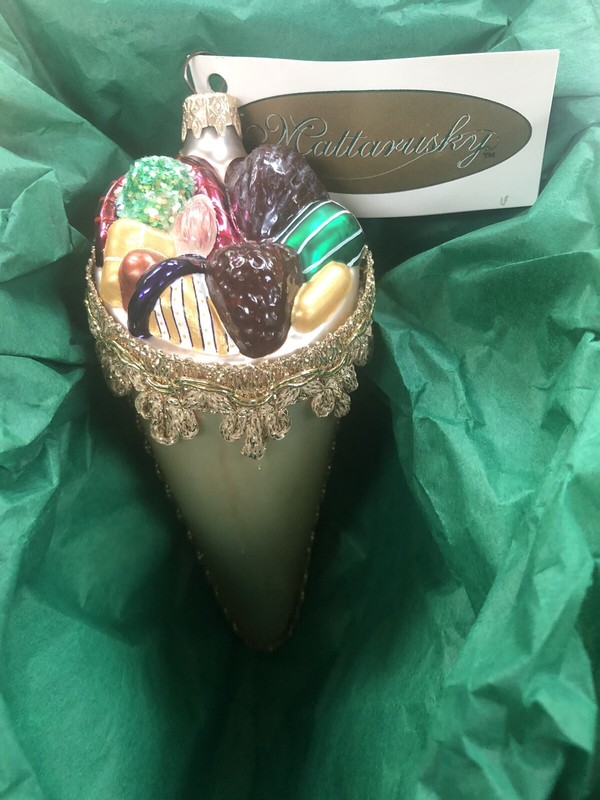 Mattarusky Ornaments “Cornucopia” Christmas Ornament