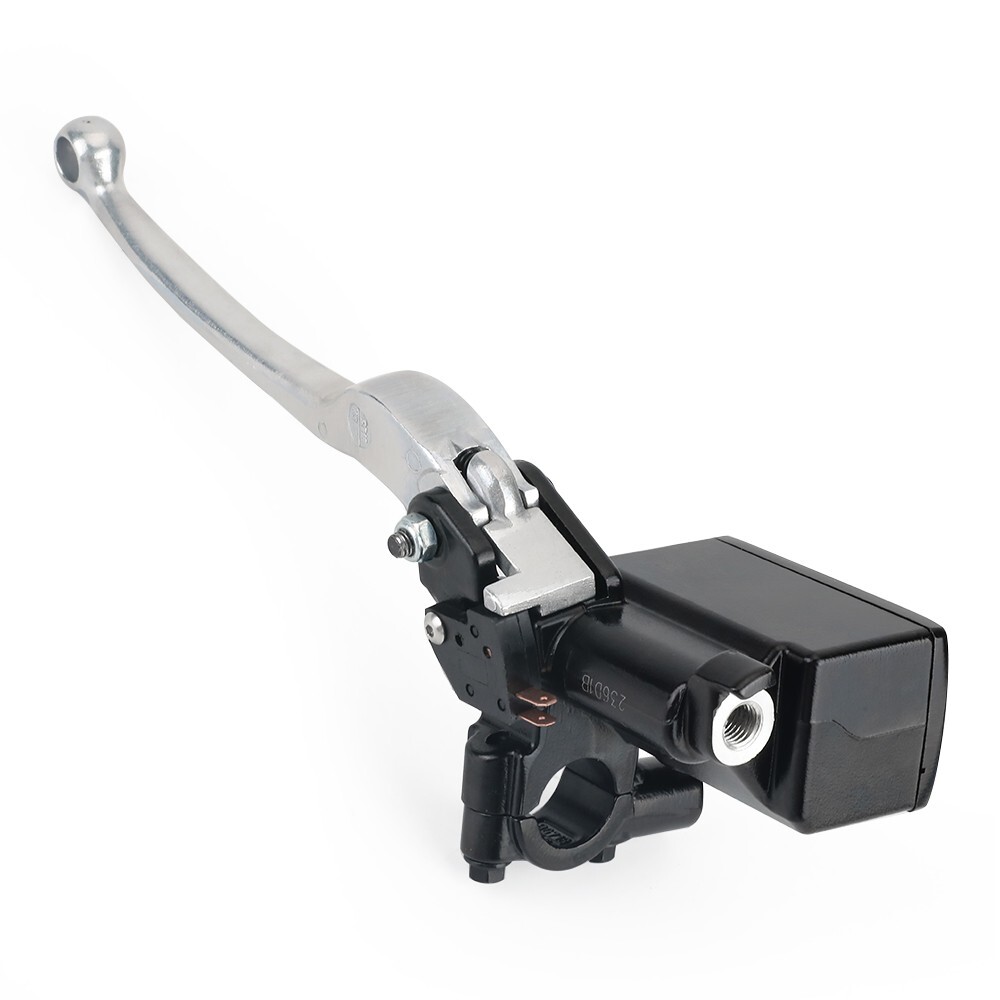 125mm Right Motorcycle Handlebar Front Brake Master Cylinder Lever Chrome - Foto 2