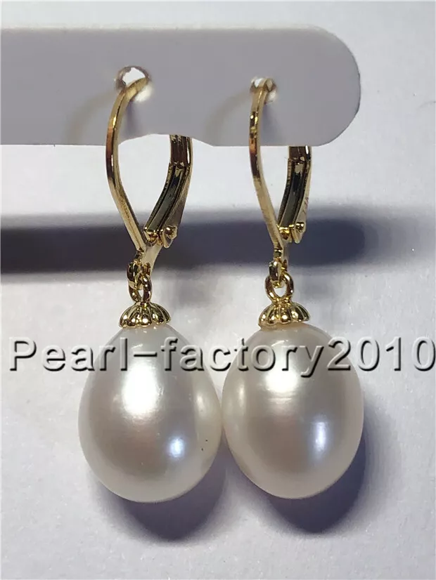 Natural clearance pearl earrings