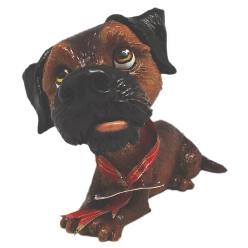 Figurine BORDER TERRIER, Collection Petites Paws. Sculpté en Angleterre.  LP008 Neuf - Photo 1 sur 7