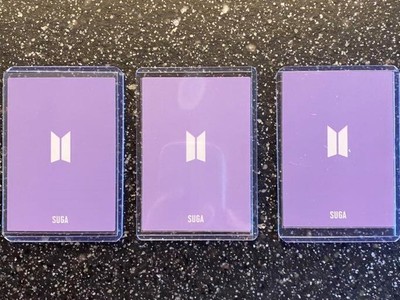 BTS SUGA Fortune Box : Purple Edition JAPAN FC carte photo