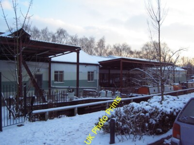 Foto 6x4 Frogmore Papiermühle unter Schnee Hemel Hempstead Frogmore Papier M c2009