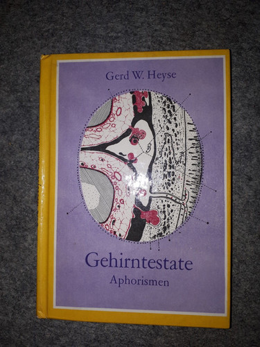 Eulenspiegel-Verlag-Gehirntestate-Aphorismen-1.Auflage-1981-78 Seiten-14,5x10,5