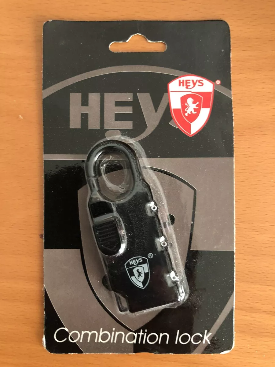 Heys Combination Luggage Lock Small 2.5 X 1 New set your own