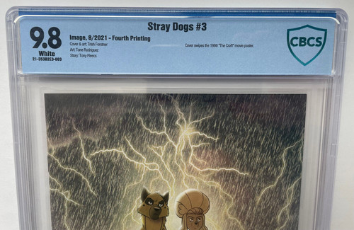 Stray Dogs #3 CBCS 9.8  "The Craft" Variant 4th Printing Comic Book Image 2021