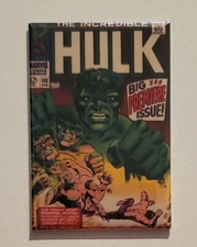 The Incredible Hulk 102 Marvel Comics book  locker Refrigerator Magnet 2" X 3"