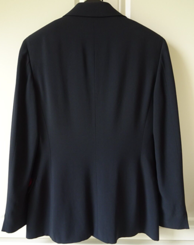 MOSCHINO COUTURE HEARTS AND DIAMONDS BLACK BLAZER IT 40 UK 8 - Picture 7 of 23