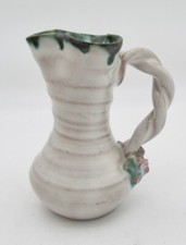 Maris Studio Ceramic Pitcher with Cornflower & Daisy Floral Motif